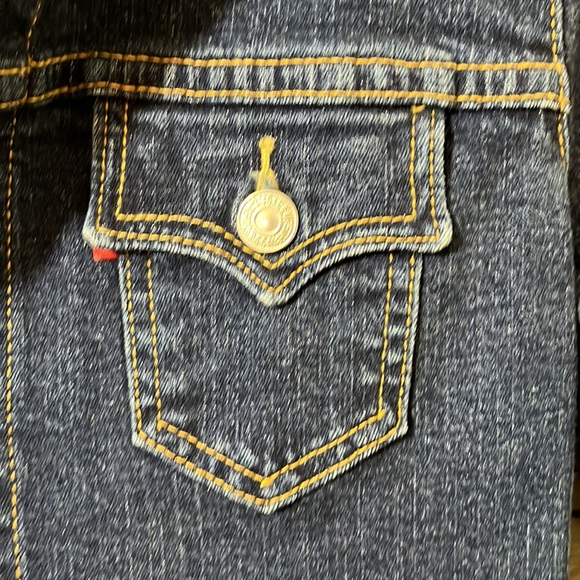 Levi's Denim Jacket Size S Juniors  G3 - Picture 3 of 7